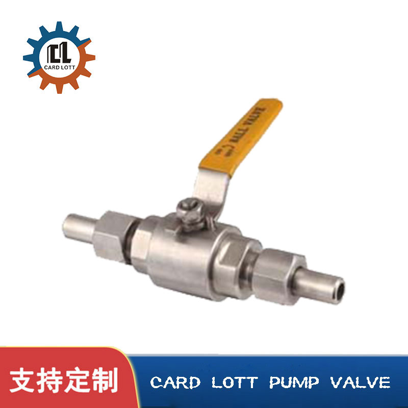 进口外螺纹带焊接管球阀