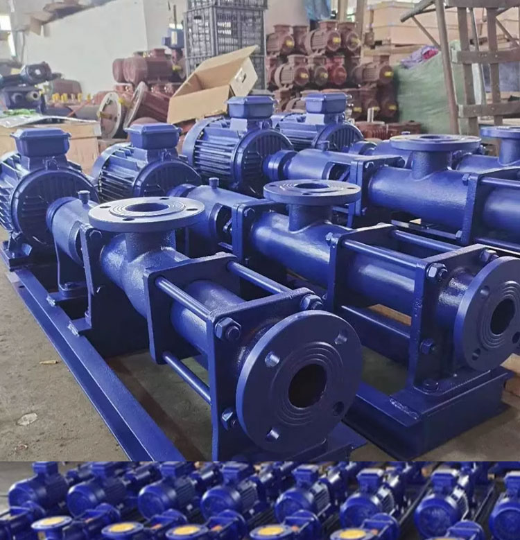 进口单螺杆泵压滤机铸铁污泥泵304不锈钢高扬程泥浆泵耐腐蚀浓浆泵(图10)
