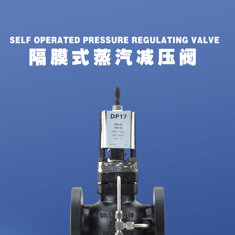 进口导阀型先导式膜片薄膜式高灵敏度蒸汽减压阀调压阀(图1)