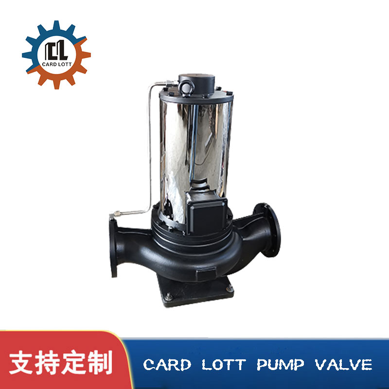 进口低噪音屏蔽管道离心泵
