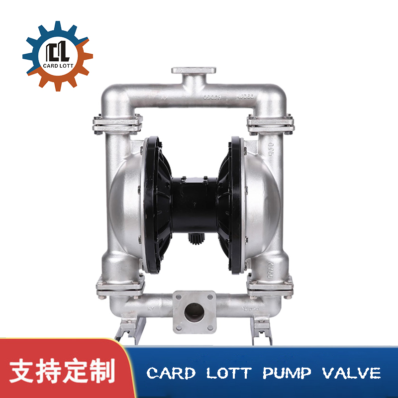 进口不锈钢气动隔膜泵 QBY-K50_65_80_100耐酸碱泵化工气泵