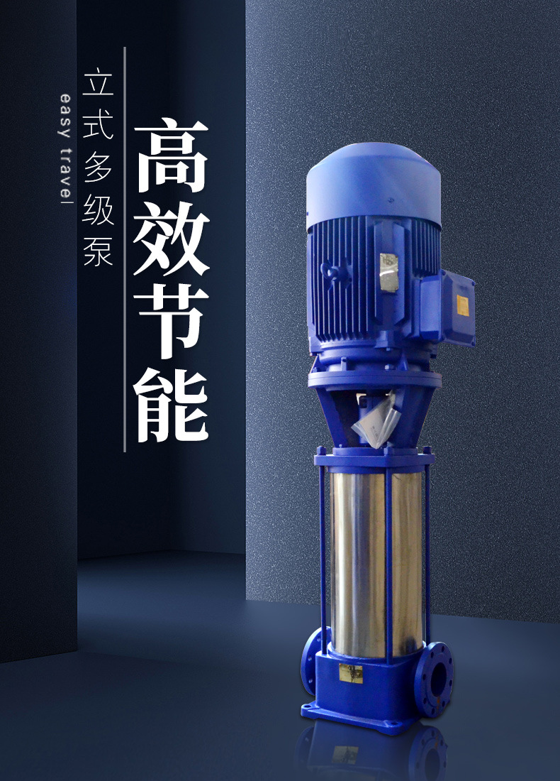 进口铸铁多级给水泵 立式多级泵 立式多级管道泵 增压泵(图3)