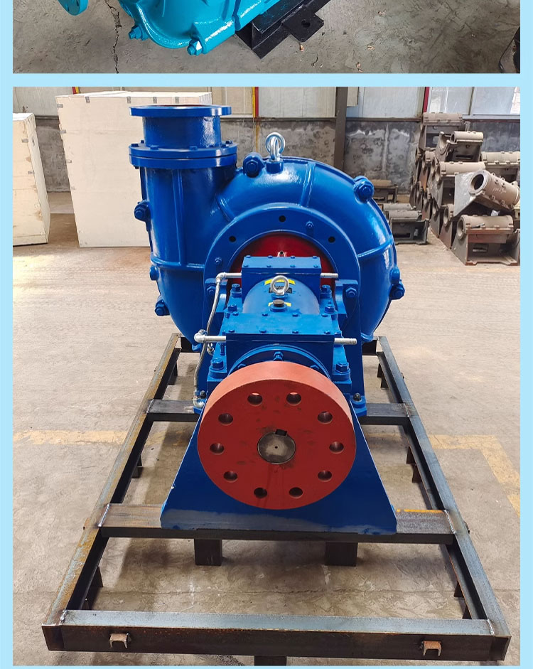 进口抽沙吸砂泵大型矿用100zj卧式渣浆泵4_3耐磨泥浆泵22kw8寸6寸煤场(图14)