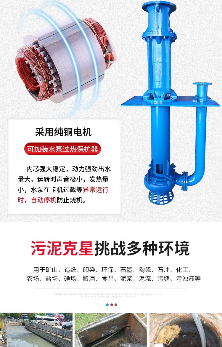 进口立式抽沙泵吸砂泵河底液下渣浆泵泥浆泵潜水抽沙泵大流量排污水泵(图8)
