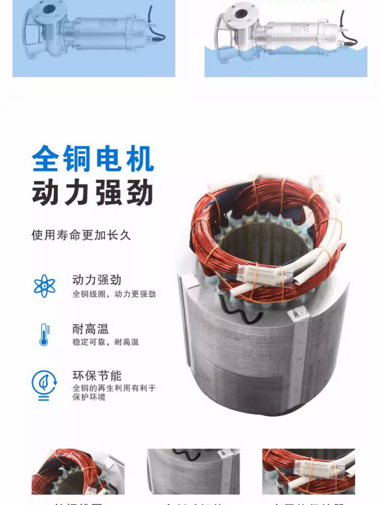进口精铸304不锈钢切割泵防腐蚀耐酸碱化工泵耐高温380V无堵塞排污泵(图9)