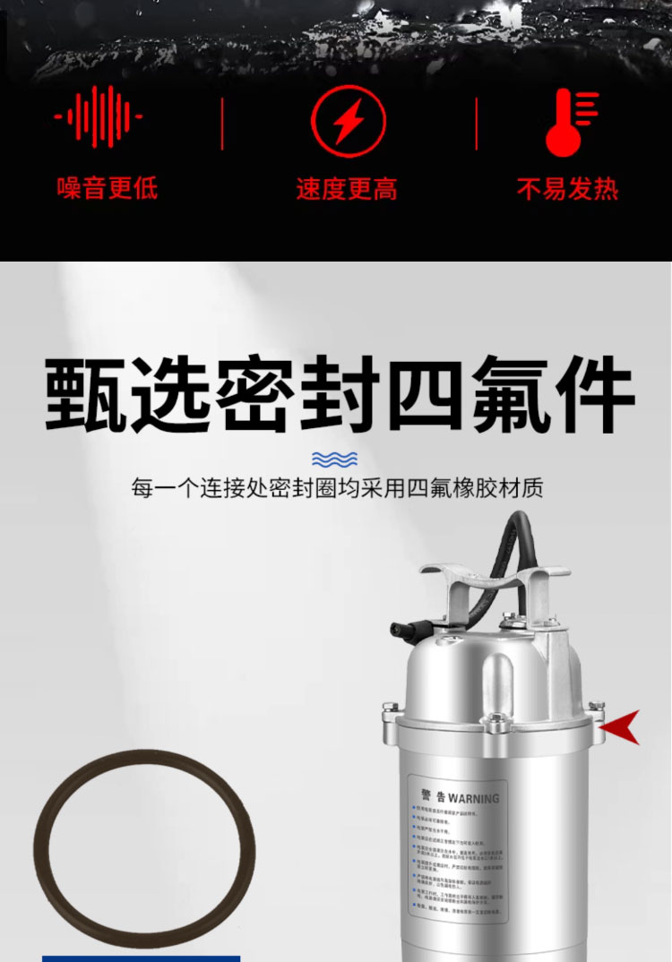进口耐高温304全不锈钢潜水排污泵316L防腐蚀耐酸碱电镀化工污水泵(图14)