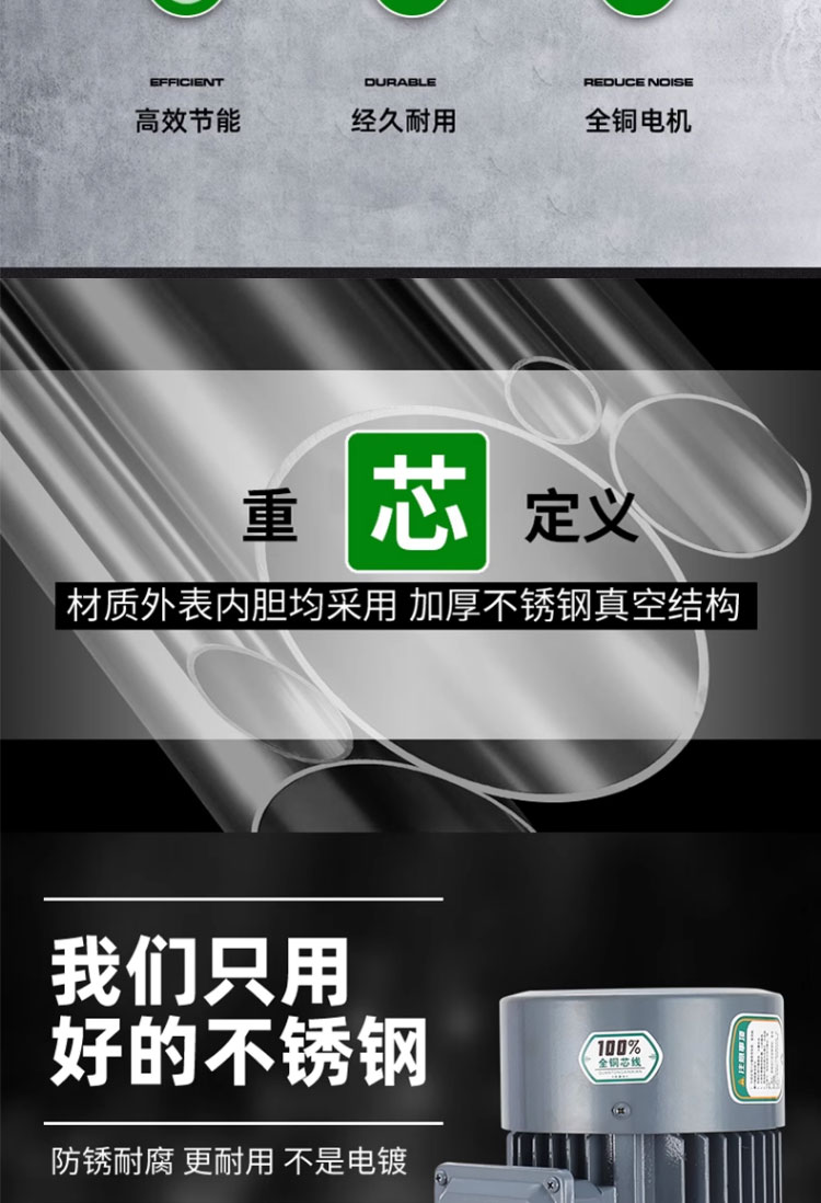 进口不锈钢IHW卧式管道泵380v耐腐蚀化工循环泵海水养殖业离心水泵(图4)