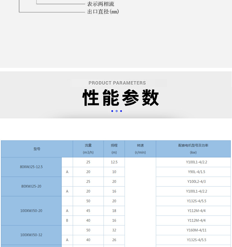 进口耐磨纸浆泵 造纸纸浆泵 铸铁不锈钢纸浆泵(图8)