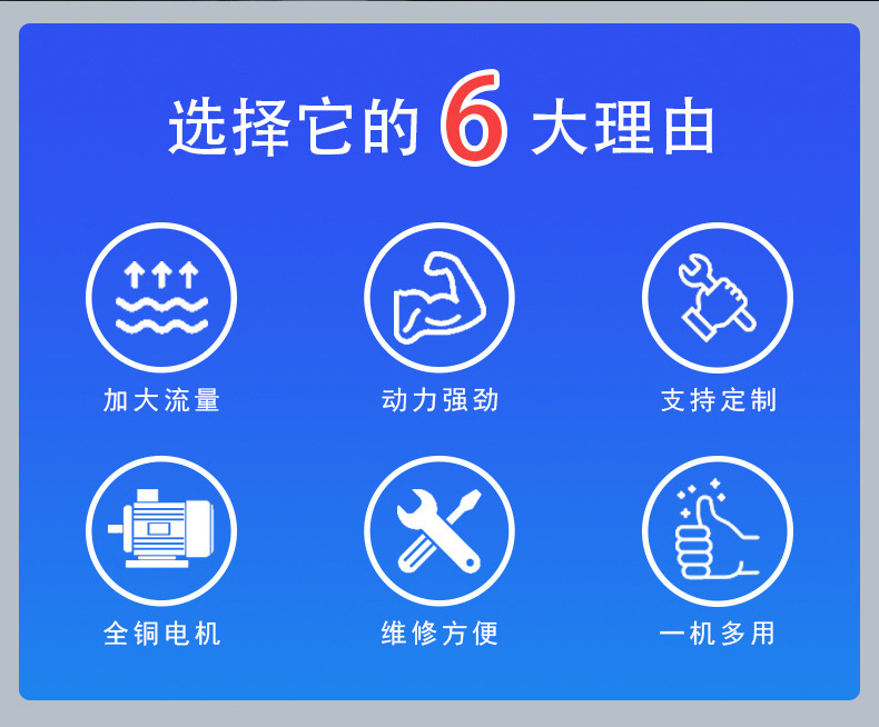 进口卧式直联离心泵 冷热水循环增压泵清水泵(图2)