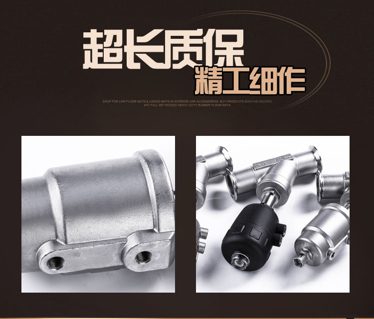 进口不锈钢快装式气动蒸汽角座阀Y型卡箍角座阀耐高温度气动阀门(图10)