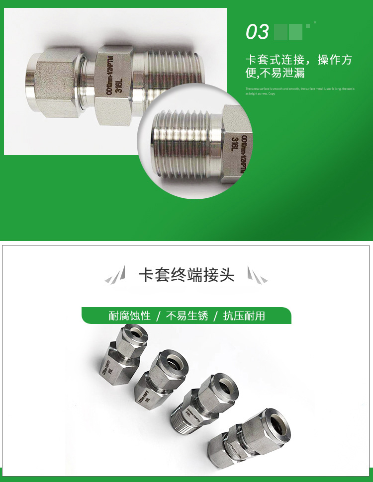 进口卡套式终端接头(图6)