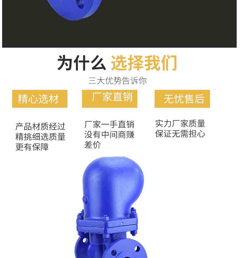 进口大排量铸钢法兰杠杆浮球式蒸汽疏水阀疏水器(图6)