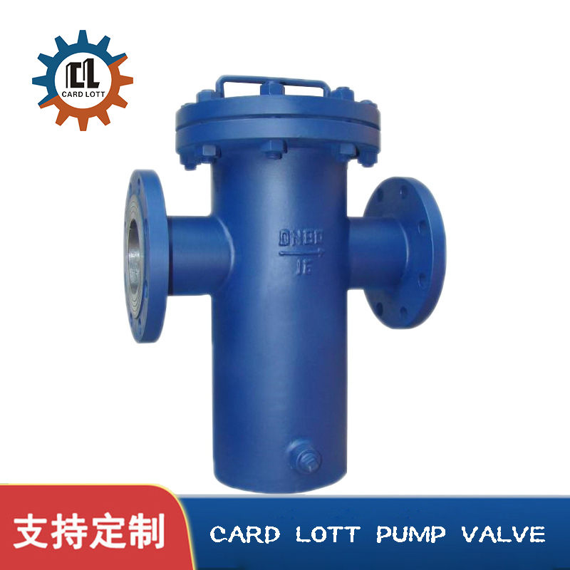 进口篮式过滤器 毛发收集器 不锈钢 碳钢 快开快装法兰蓝式过滤器